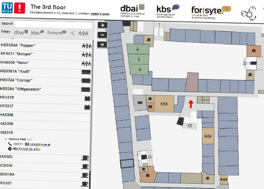 Screenshot des VCLA Floorplan