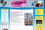 Screenshot der Jugendwallfahrt Website
